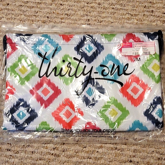 Thirty-one Cool Cinch Thermal Cinch Sac NEW Candy Corners